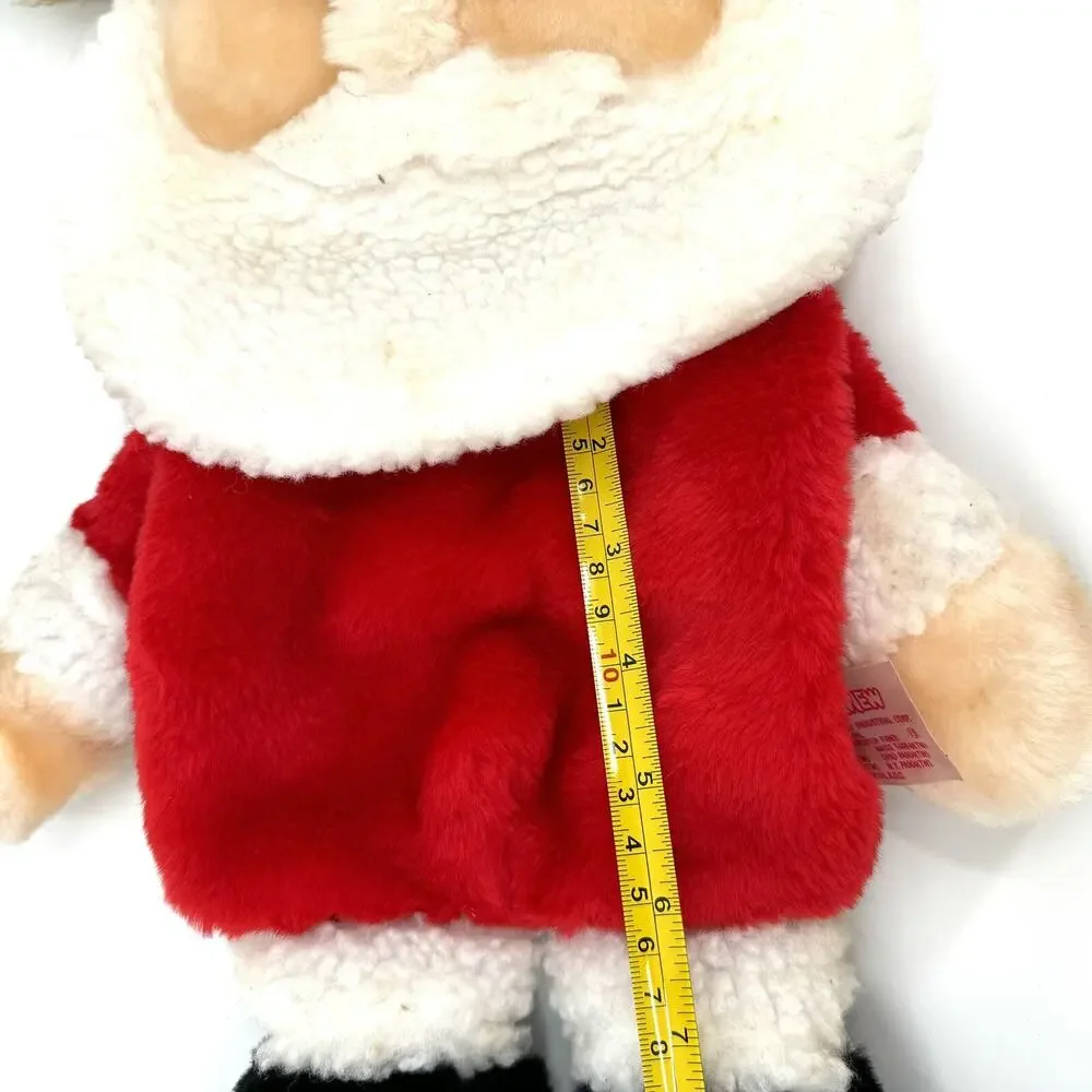 3D Santa Stocking Vintage 1988 Made by Fairview Christmas Decor